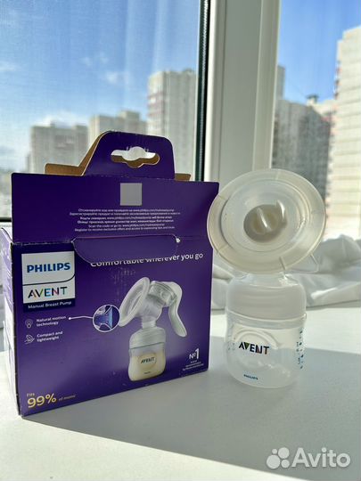 Молокоотсос ручной philips avent
