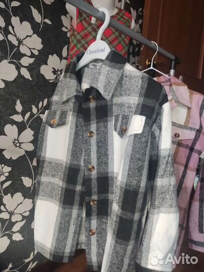 Теплая рубашка