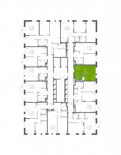 Квартира-студия, 27,2 м², 16/17 эт.