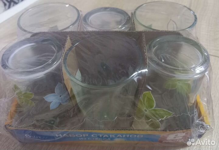 Стаканы 6 шт