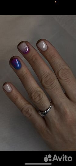 Маникюр наращивание ногтей