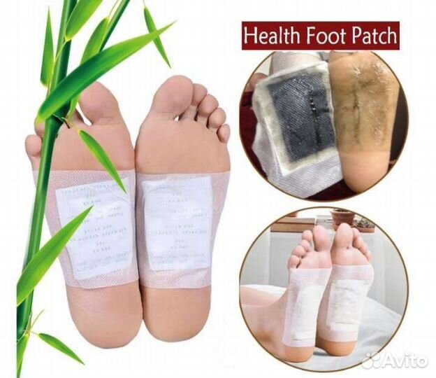 Детокс-Патчи Kinoki для ног