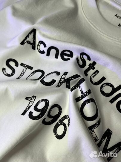 Acne studios stockholm 1996 футболка