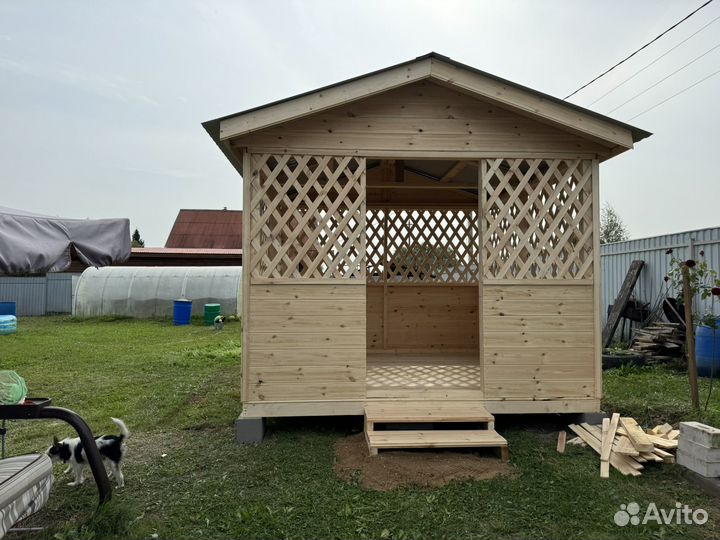 Беседка для дачи