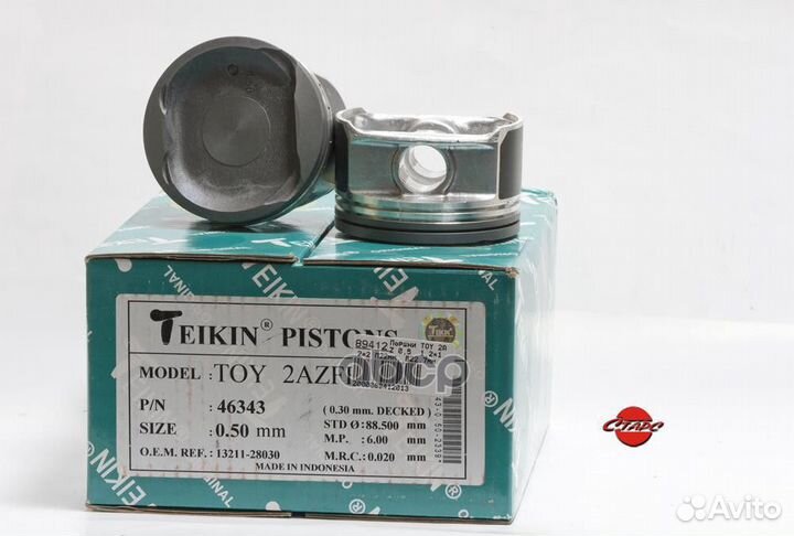 К-кт поршеней 0.50 Toyota Camry/Rav-4 2.4 2AZ