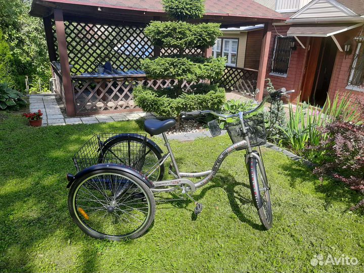 Трехколесный велосипед для взрослых Stels