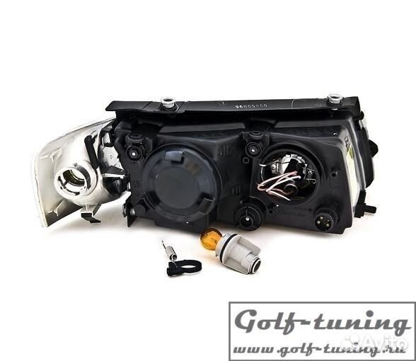 VW Passat B5 Фары с линзами черные