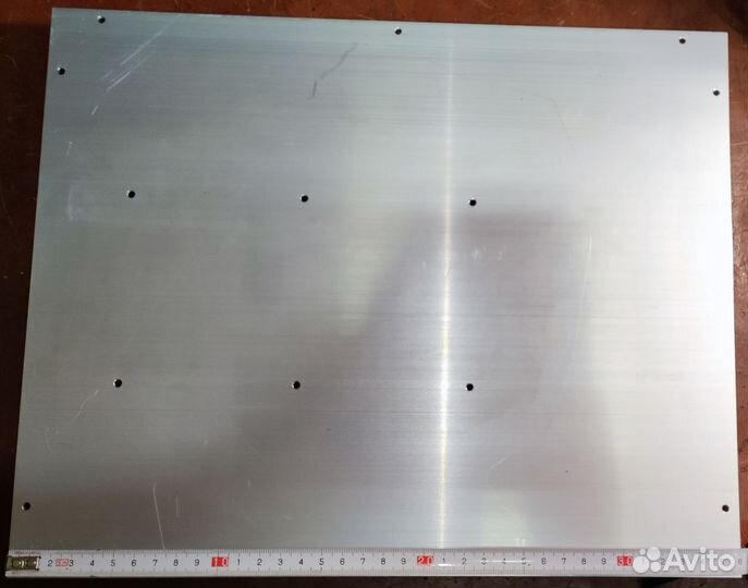 Радиатор алюминиевый для электроники 360х287х35