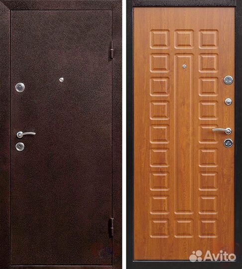 Дверь металлическая Йошкар - Дуб золотистый