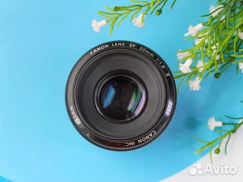 Объектив Canon EF 50mm f1,8 II объявление продам