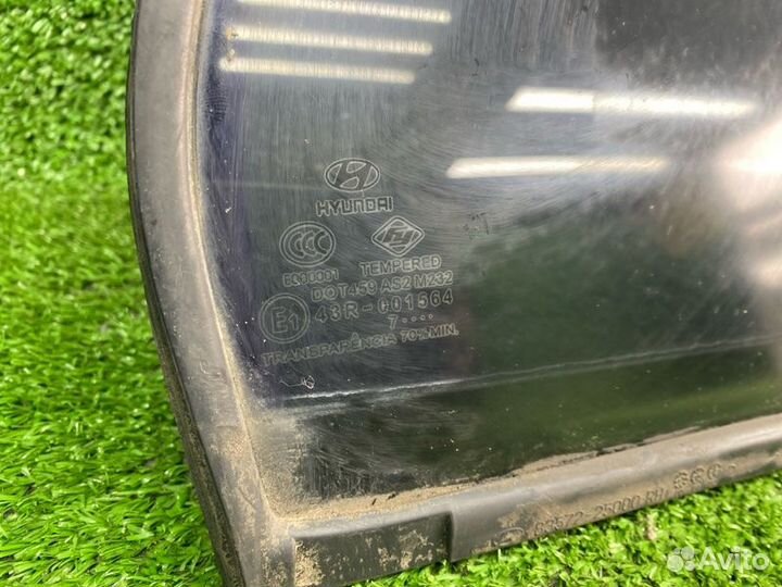Стекло треугольник заднее правое Hyundai Accent 2