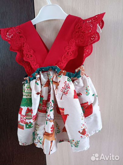 Платье для девочки 74