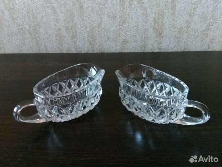 Посуда хрустальная СССР новая