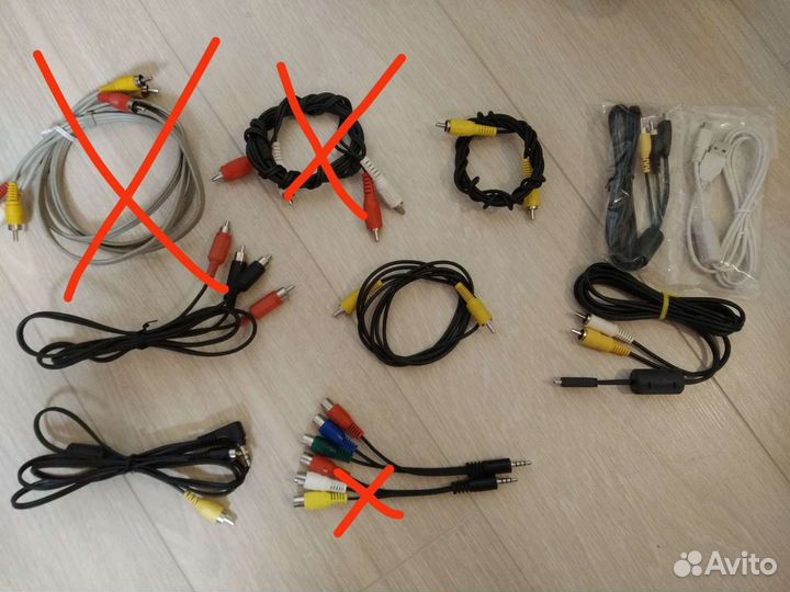 Кабель аудио-видео, мини-USB, антенные и т.д