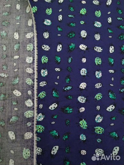 Отрез ткани сатин