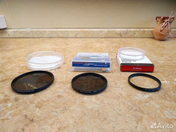 Фотообъективы Canon, Sigma EF/EF-S, светофильтры