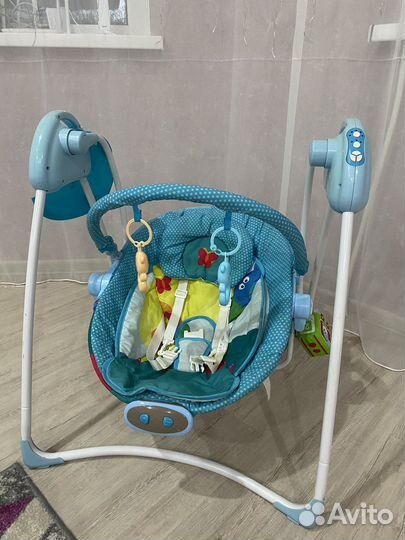 Детские электронные качели