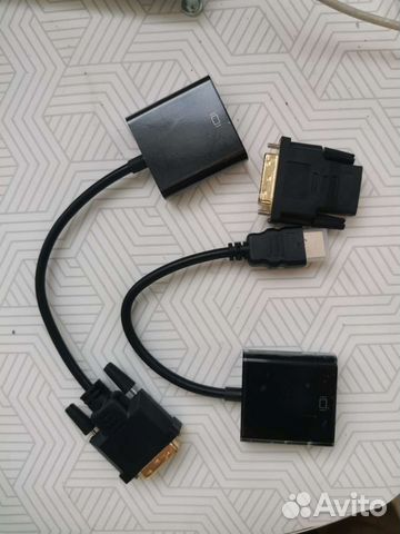 Переходники для монитора dvi-vga dvi-hdmi