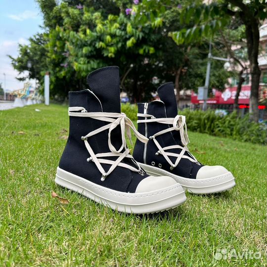 Кеды Rick Owens Drkshdw hexagram