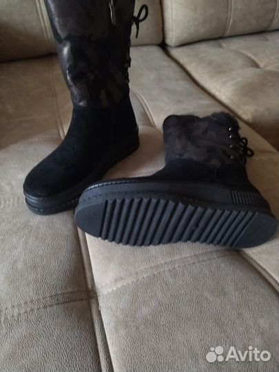 Новые сапоги женские р. 39 (25 см)
