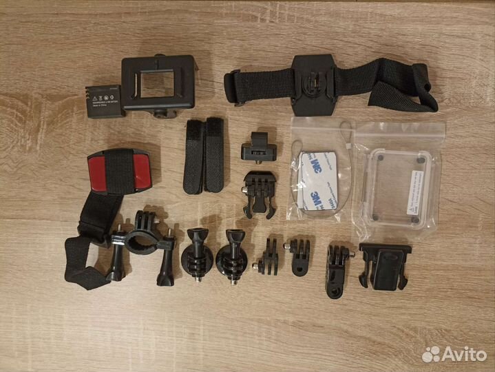 Экшн камера sjcam sj4000 + доп. оборудование