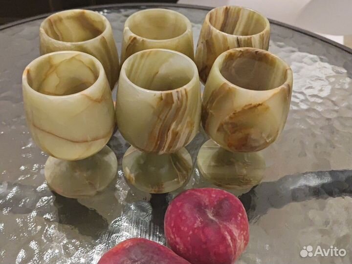 Бокалы из оникса