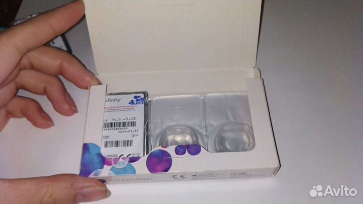 Линзы биофинити cooper vision -5