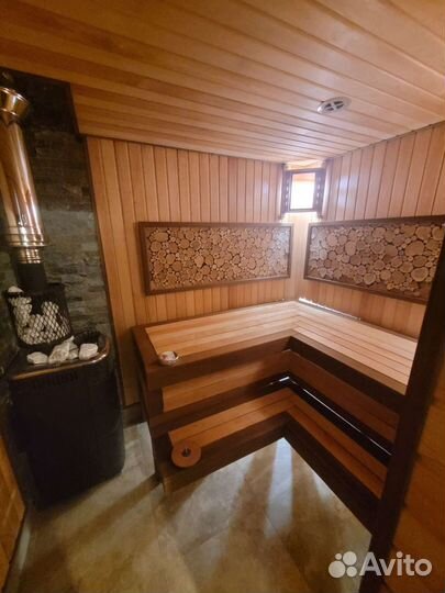 Отделка бани сауны парной