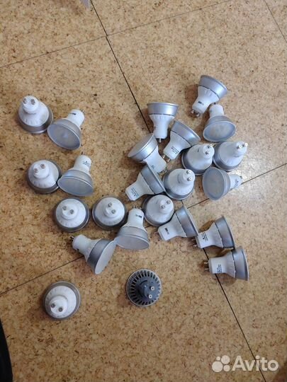 Лампы светодиодные gu10 (24шт)