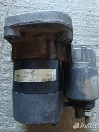 Стартер renault valio не работает