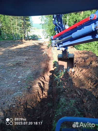 Экскаватор, услуги