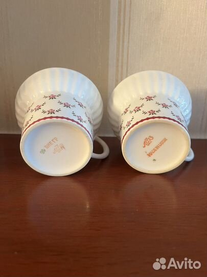Чашки лфз костяной фарфор