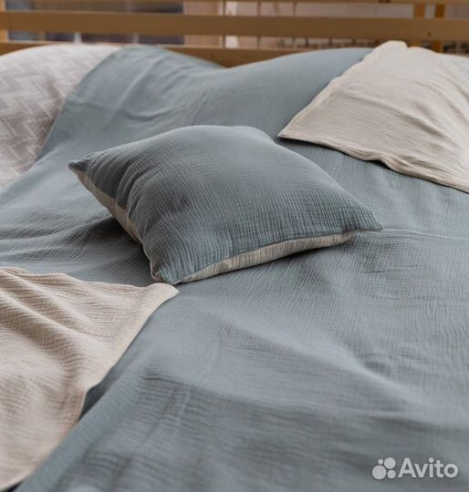 Наволочки декоративные набор 3шт из муслина