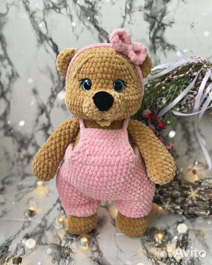 Вязаные мягкие игрушки