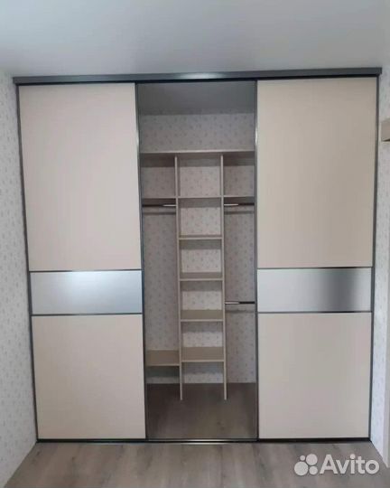 Шкаф-купе гардеробная на заказ