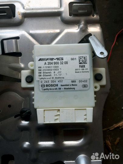 Блок парктроников мерседес 204