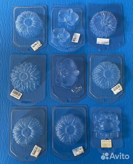 Пластиковые формы для мыла 