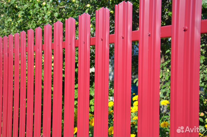 Евроштакетник М-образный modern в размер