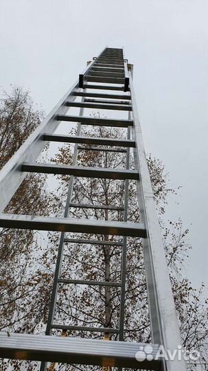 Лестница алюминиевая в аренду