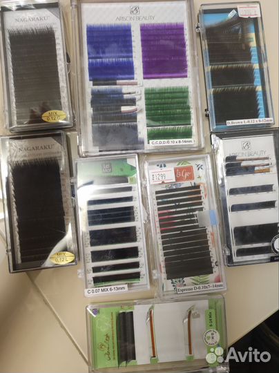 Пинцет для наращивания ресниц