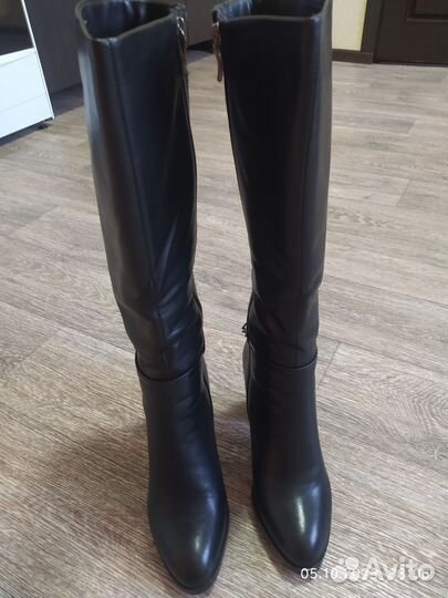 Сапоги женские зимние нат. кожа