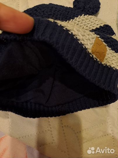 Шапка осенняя для мальчика