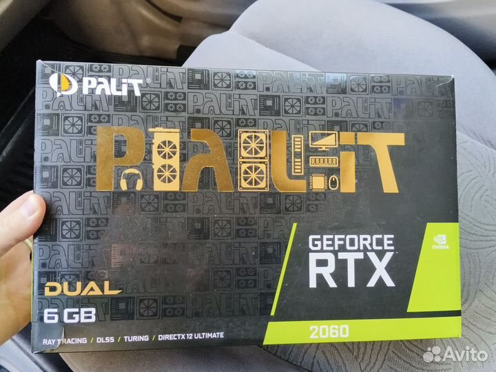 Видеокарта rtx 2060 6gb