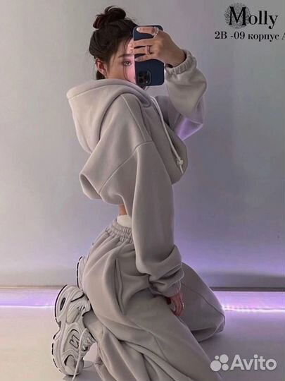 Спортивный костюм женский на флисе
