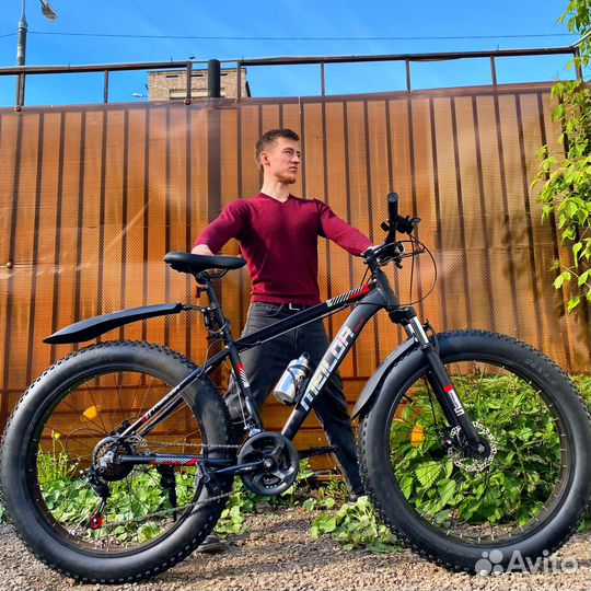 Велосипед фэтбайк алюминиевый