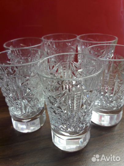 Хрустальные стаканчики