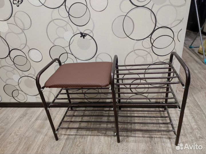 Обувница в прихожую с сиденьем