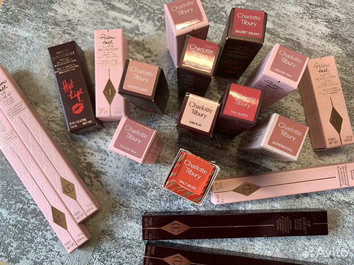 Charlotte Tilbury помады, карандаши для губ