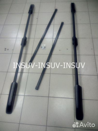 Рейлинги Нива 2131 (5d) с поперечинами (черный) VM