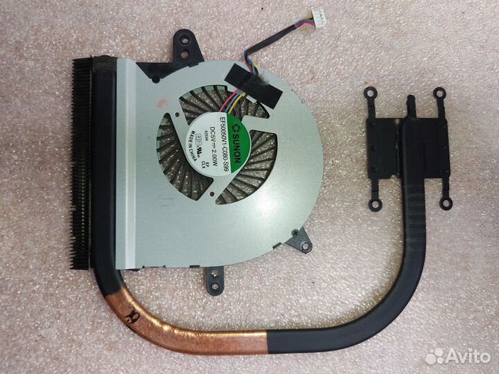 Система охлаждения для ноутбука asus F401U